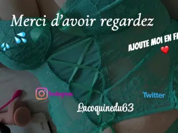 Cam4 Adult Video Chat of LacoquineDu63