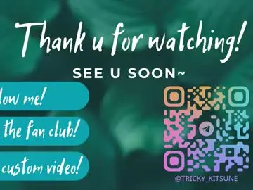 Chaturbate Live Sex Cam of trickykitsune