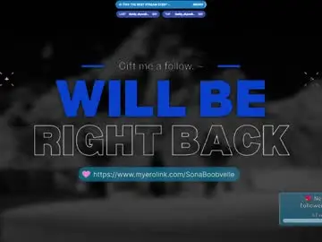 Chaturbate Live Sex Cam of sonaboobvelle