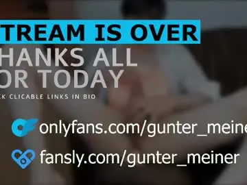 Chaturbate Adult Video Chat of guntermeiner