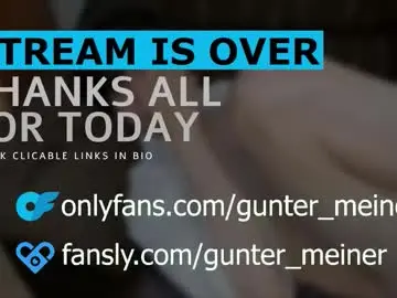 Chaturbate Live Sex of guntermeiner