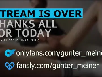 Chaturbate Best live sex cam show of guntermeiner