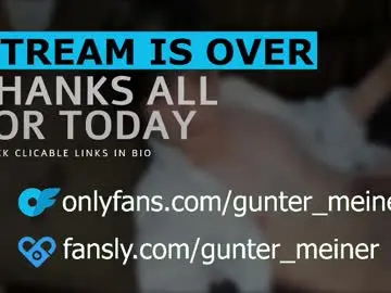 Chaturbate Best live sex cam show of guntermeiner
