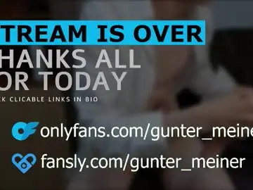 Chaturbate Live Sex of guntermeiner