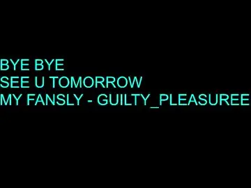 Chaturbate Private Sex Chat of guilty_pleasureee