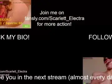 Chaturbate Best Webcam of scarlett_electra