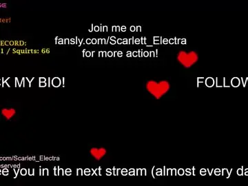 Chaturbate Adult Video Chat of scarlett_electra