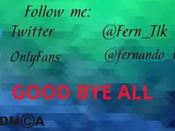 Chaturbate Best live sex cam show of fernando_tlk