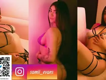 Chaturbate Watch Live Sex Cams of samii_evans