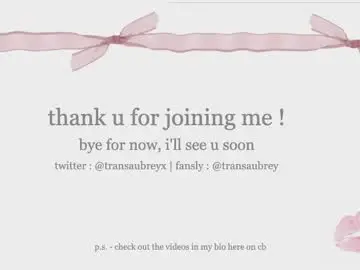 Chaturbate Nude Webcam of transaubrey