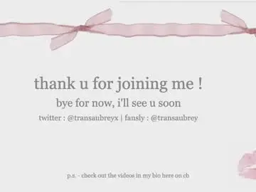 Chaturbate Live Sex of transaubrey