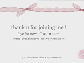 Chaturbate Adult Webcams of transaubrey