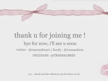 Chaturbate Adult Video Chat of transaubrey