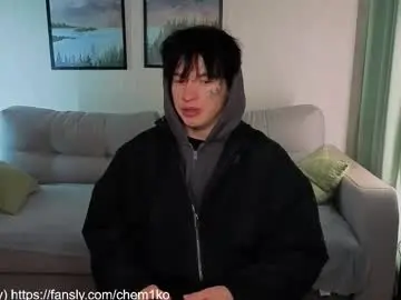 Chaturbate Best live sex cam show of chem1ko