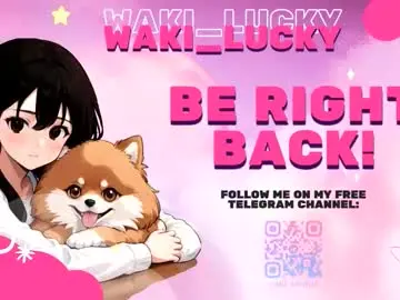 Chaturbate Best live sex cam show of waki_lucky