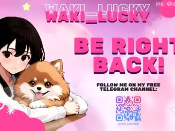 Chaturbate Watch Live Sex Cams of waki_lucky