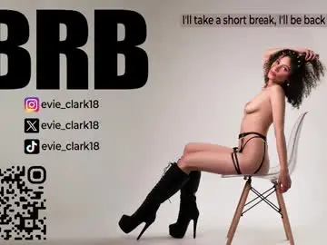 Chaturbate Best live sex cam show of evie_clark_
