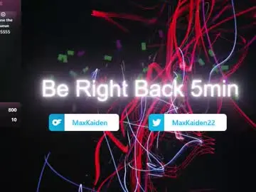 Chaturbate Live Sex Cam of maxkaiden