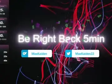 Chaturbate Sex Cam of maxkaiden