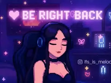 Chaturbate Best live sex cam show of iammelody_