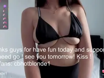 Chaturbate Live Sex of cbhotblonde