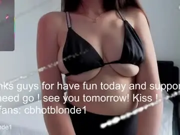 Chaturbate Best live sex cam show of cbhotblonde