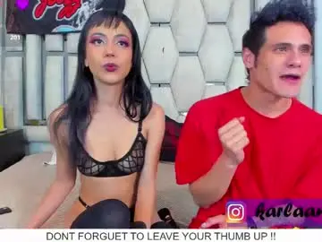 Chaturbate Best live sex cam show of karlaandmat