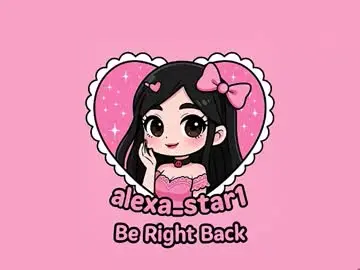 Chaturbate Best live sex cam show of alexa_star1