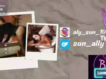 Chaturbate Best live sex cam show of ally_sun_