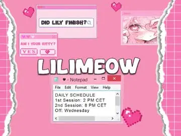 Chaturbate Sex Cam of liliimeoww