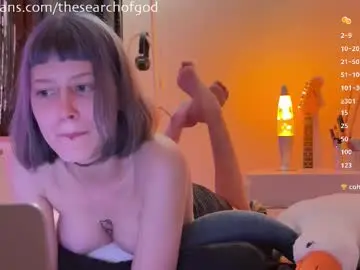 Chaturbate Sex Cam of thesearchofgod