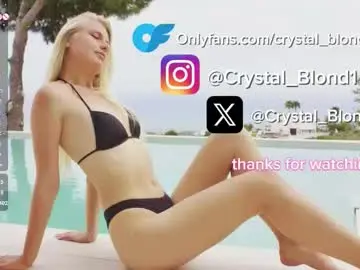 Chaturbate Live Porn of crystal_blond