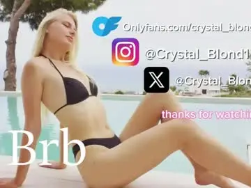 Chaturbate Sex Cam of crystal_blond