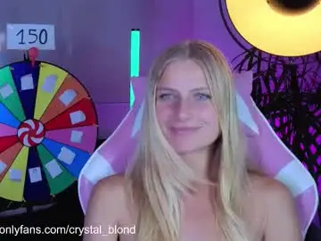 Chaturbate Best live sex cam show of crystal_blond