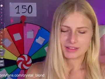 Chaturbate Best live sex cam show of crystal_blond