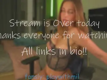 Chaturbate Free Live Porn of playwithmil
