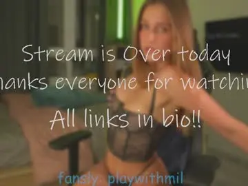 Chaturbate Live Sex of playwithmil