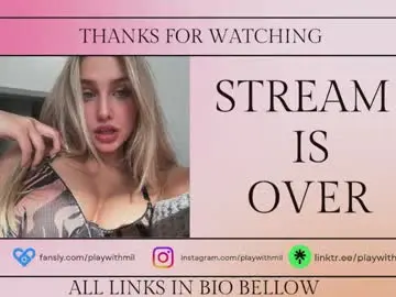 Chaturbate Live Sex of playwithmil