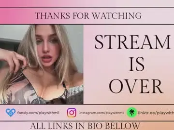 Chaturbate Private Sex Chat of playwithmil