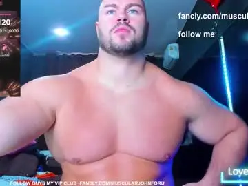 Chaturbate Best live sex cam show of muscularjohnforu