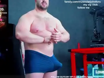 Chaturbate Free Porn Cam of muscularjohnforu