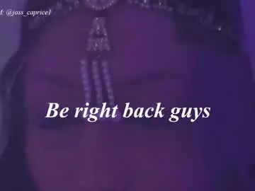 Chaturbate Best live sex cam show of joss_caprice