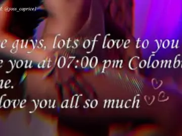 Chaturbate Free Live Porn of joss_caprice