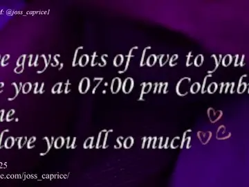 Chaturbate Adult Webcams of joss_caprice