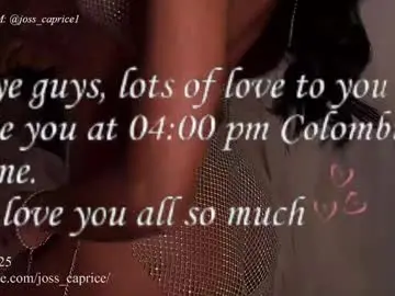 Chaturbate Live Sex Cam of joss_caprice