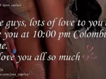 Chaturbate Sex Chat of joss_caprice