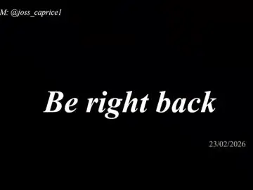 Chaturbate Live Sex of joss_caprice