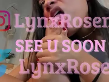 Chaturbate Live Sex of lynxrosen