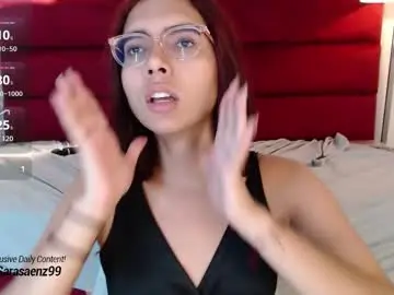 Chaturbate Best live sex cam show of sarasaenz_99