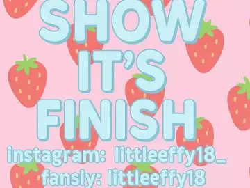 Chaturbate Nude Webcam of little_effy18_